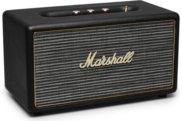 Délicieux look vintage pour cette enceinte sans fil Marshall de Webdistrib