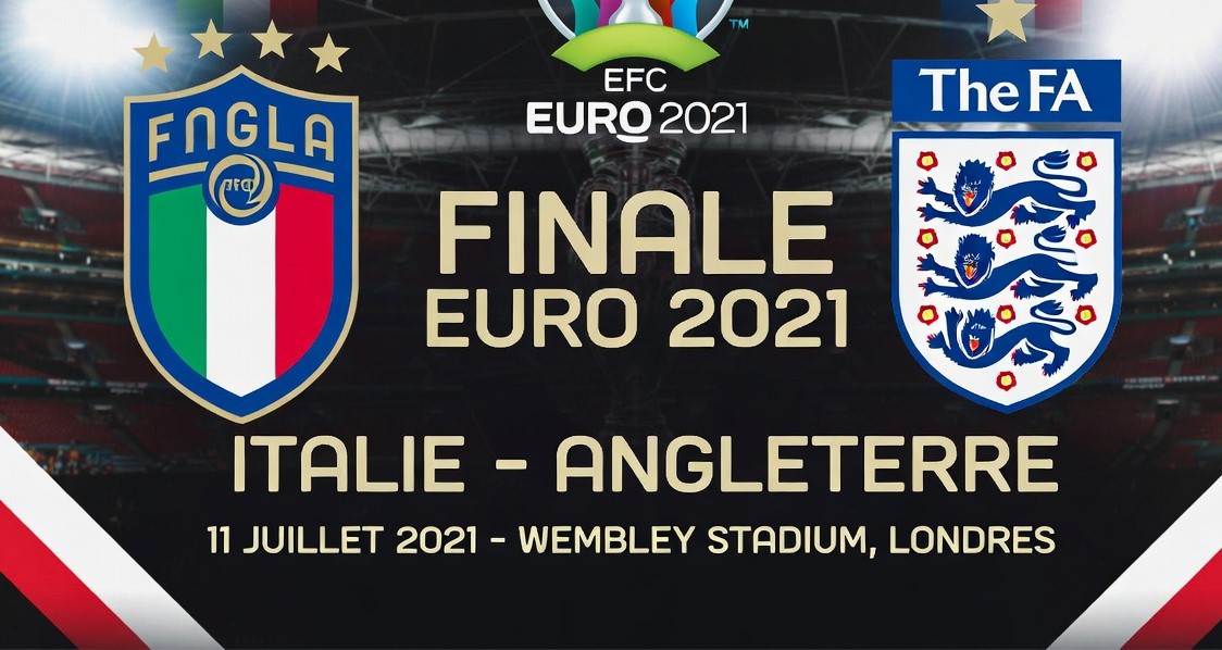 Finale Euro 2021 : quel pari pour Italie – Angleterre ?