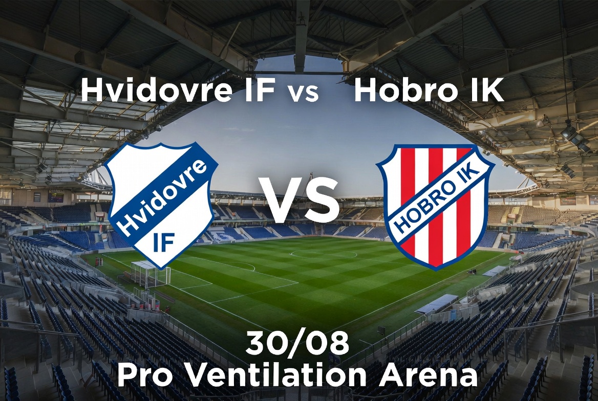 Pronostic Hvidovre Hobro du 30/08 au Pro Ventilation Arena